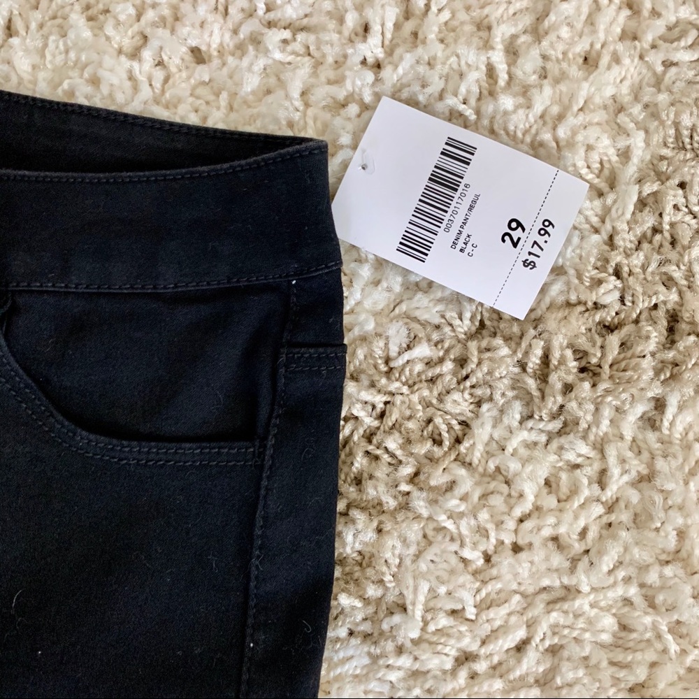 Forever 21 Black Jeans - BNWT - Size 29